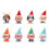 8Pcs Vinds Tomte Leksaker Jul Present 7
