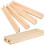 8Pcs Trädominobrickor Skrivbordsställningar Dominobaser 8