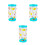 3Pcs Luftpumpad Rullleksak Färgglad Krälroll Boll För Barn 8