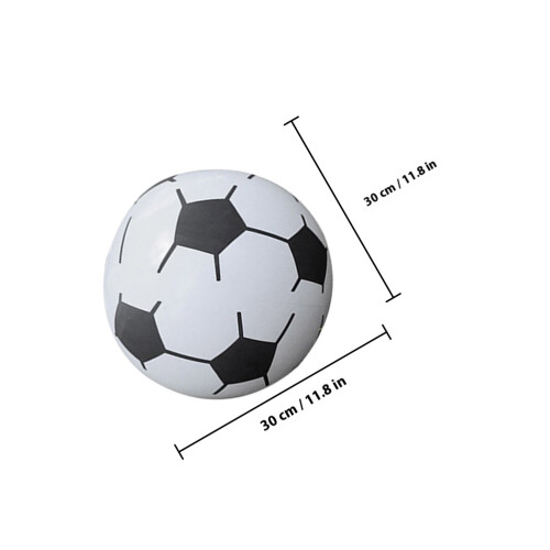 6Pcs Luftfyllda Fotbollsspel För Barn Strandsbollar 1