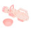 4St Portabel Rosa Bubble Machine Barn Elektrisk Utomhusleksak 1