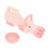 4St Portabel Rosa Bubble Machine Barn Elektrisk Utomhusleksak 11