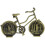 -Legering Mini Cykelskulptur Retro Vintage 11