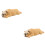 2 Delar Sovande Bulldogg Hundsstaty Simulerad Hundlektyg 7