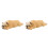 2 Delar Sovande Bulldogg Hundsstaty Simulerad Hundlektyg 3