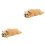 2 Delar Sovande Bulldogg Hundsstaty Simulerad Hundlektyg 4
