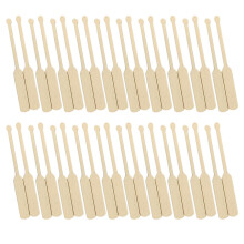 100Pcs Strandstil Miniatyr Paddlar Båt Tillbehör