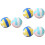 6 Decorazione Peluche Palla Volley Per Bambini 8