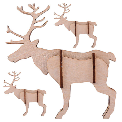 3Pcs Av 3D- Byggsats Utbildande DIY-Modell 2