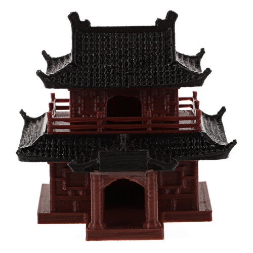 3Pcs Mini Pagoder : Figur För Bonsai, Zenträdgård, Hem