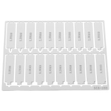 1 Set Model Tools: Vlakke Ronde Gatenpons Voor