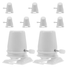 9Pcs Plastdrivverk Vinduppdrivna Leksaksrobotar Ersättningsdelar Diy