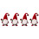 4St Valentinsdagstomte Plush Tomte Bordstäckning Tomtedocka 6
