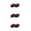 6 Pcs Ersättningshjul För Scooter Elscooter Skateboard 6