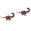 2 Stycken Simulerad Dinosauriemodell Apatosaurus För Barn 4