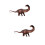 2 Stycken Simulerad Dinosauriemodell Apatosaurus För Barn 7