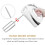 2 Delar Handmixer Tillbehör Vispar Av Rostfritt 9