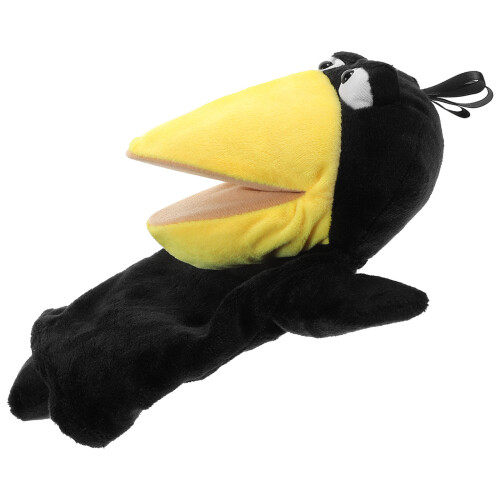 Plush Handsdocka Kråkor För Småbarn Leksak Förälder-Barn