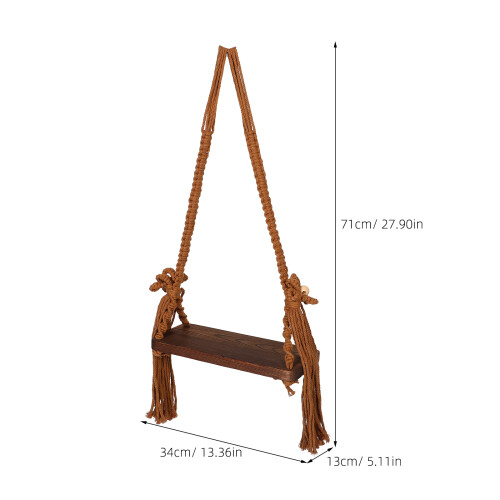 Newborn Swing Fotoaccessoar: Trägunga För Bebisfotografering 2