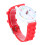 1 Styck Fashions Kortoons Barnklocka Silikon 6