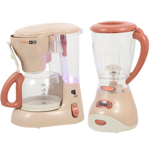 2St Barns Kök Lek Leksaksapparater Kaffemaskin Citronpress