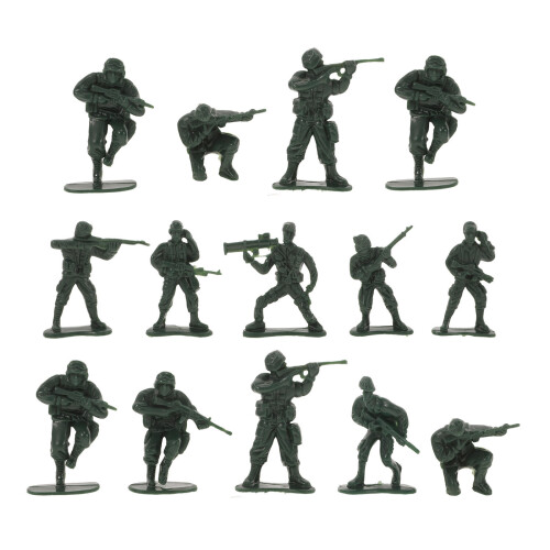 300 Delar Mini Soldat Modell Leksak Set Actionfigurer 2