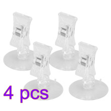4Pcs Grönsak Sugekoppsklämma Matningshållare