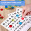 60 Pcs Spelkort Unika Nummer För Familjebingo 11