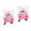 2Pcs Kinesisk Sichuan Opera Ansiktsförändringsdocka 4