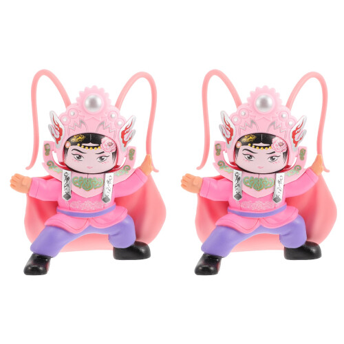 2Pcs Kinesisk Sichuan Opera Ansiktsförändringsdocka 1