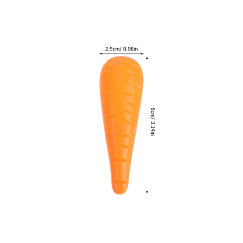 50Pcs Näsa För Snögubbe Diy Jul Temafester Orange 1