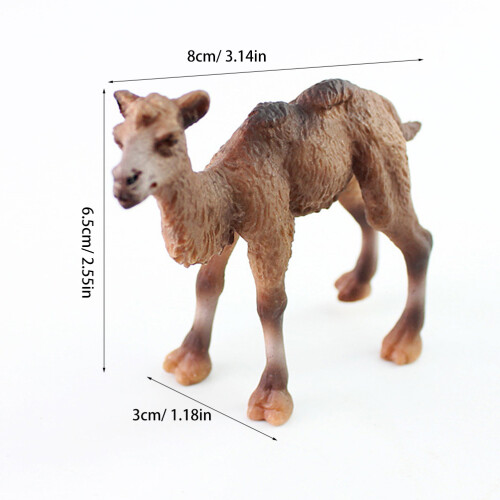 Simulation Camel Figurin Vild Modell För Barnlek 1