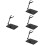 12 Pcs Montering Åtgärd Figur Displayhållare Fotar Dockmodell Stöd 8
