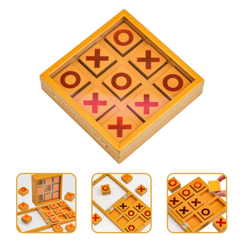 1 Set Schackbräde Portabelt Barnschack - Leksak 1