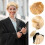 3Pcs Peruk Blond Rollspel Cosplay Huvudbonad Kostym 10