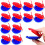 12 Pcs Finger Castanets Små Musikaliska För Barn 1