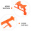 5Pcs Glider Plane Bracket - Gummibanddriven Rack Flygmodell För Barn 8