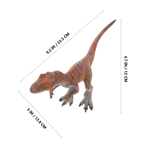 3 Delar Dinosauriemodell PVC Allosaurus För Barn Studenter 2