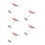 5Pcs Skumgummi Flygplansmodell Byggset Med Gummibanddrift För Barn 4