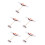 5Pcs Skumgummi Flygplansmodell Byggset Med Gummibanddrift För Barn 5