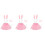 12St Mesh Kjol Hårband Barn Rosa Cosplay Sats 4