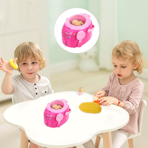 Plast Riskokare Modell Leksak För Barn Rosa 1
