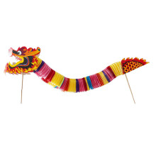 Papper Dragon 3D Smycke Kinesiska Nyåret Fotoaccessoar
