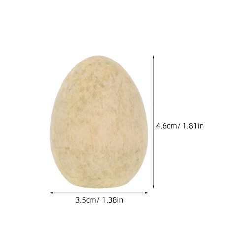 30St Träägg Beige Obehandlade DIY Ägg För Barns Pyssel 1