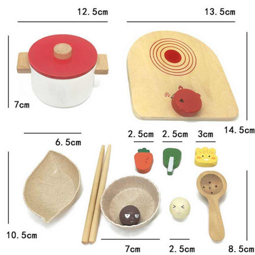 1 Set Kök Mat Diy Barn Halgrytskombination 1