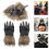 1 Set Vargmask Och Klorhandskar För Halloween Cosplay 11