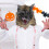 1 Set Vargmask Och Klorhandskar För Halloween Cosplay 7