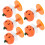 5Pcs Halloweenspring Leksaker Hoppdjur För Barn 11