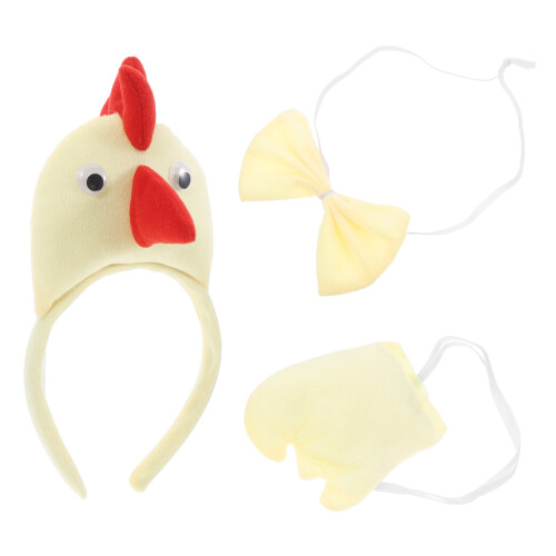 4 Set Höna Kostym Barn Påskfest Accessoar 1