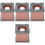 24 Delar Simulerad Keramisk Miniatyrdekoration 11